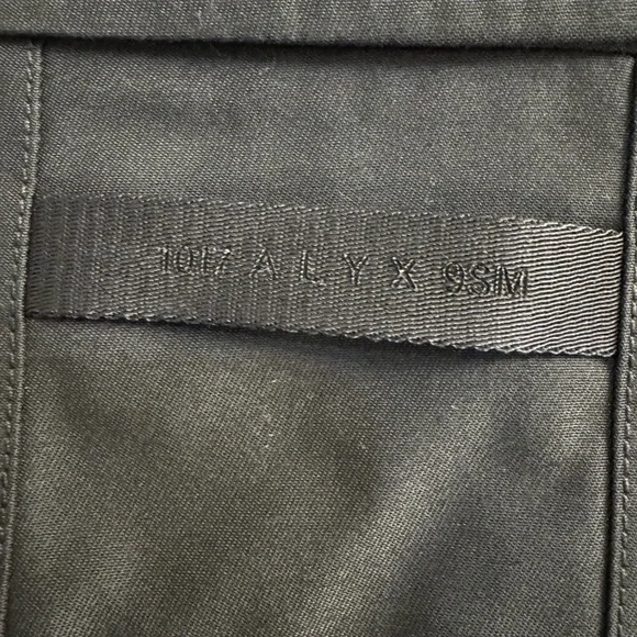 1017 ALYX 9SM Black Military Jacket